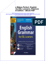 Full Download Book Practice Makes Perfect English Grammar For Esl Learners Premium Fourth Edition PDF
