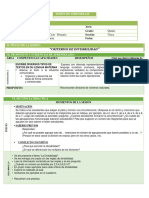 Sesion de Aprendizaje Matemática.