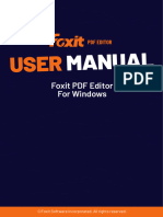 Foxit PDF Editor_Quick Guide