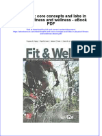 Full Download Book Fit Well Core Concepts and Labs in Physical Fitness and Wellness PDF