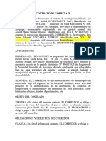 Contrato de Corretaje Inmobiliario Mariano Melgar