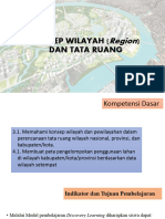 Konsep Wilayah Dan Tata Ruang: Region