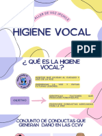 Higiene Vocal