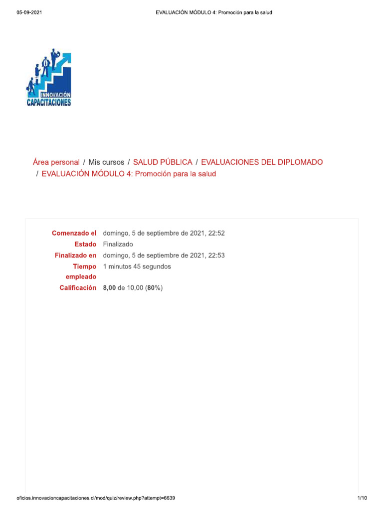 Prueba Modulo 4 | PDF