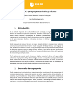 Usando CAD para Proyectos de Dibujo Técnico: 1. Introducción