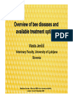 Overview Bee Diseases Available Treatment Options Vlasta Jenaia Veterinary Faculty University - en