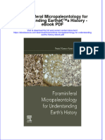Full download book Foraminiferal Micropaleontology For Understanding Earths History Pdf pdf