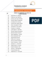 4. Lista de Participantes