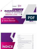 Primer Informe Quincenal de Precampana Monitoreo Alternos VF CAMPyD