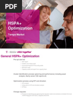 Tampa HSPA+ Optimization Market Kick Off