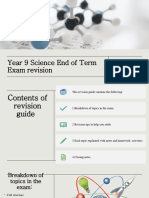 Year 9 Science Revision Guide