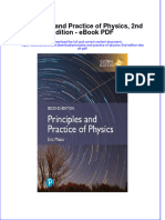 Full Download Book Principles and Practice of Physics 2Nd Edition PDF