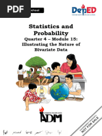 Statistics and Probability11 - Q4 - Mod15