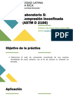 Compresión Inconfinada. Semana 6-Lab5