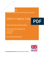 EdTech in Nigeria A Rapid Scan