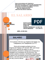 Salario - Derecho Al Trabajo