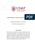 Ensayo Sobre Etica y Moral en El Campo Empresarial