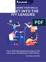Showcasing Your Skills to Get Into the Ivy Leagues