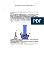 AI P3S3 Estequiometría. Volumen Molar CO2