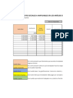 Planilla Leyes Sociales