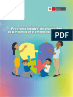 Guía Metodológica TA 1.3 AT para La Incorporación Del PREVI en El Plan TOECE y Planes Tutoriales de Aula, Así Como El Desarrollo de HSE de Los Estudiantes para Prevenir La Violencia Escolar