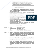 Surat Tugas ASN DISPORA Kasi. Pengelolaan Sarana Dan Prasarana UPTD PPAP Dan PSPO A.N. Harsawati, S.ip., M.M.