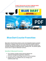 Bluedart Courier Franchise Application Guide