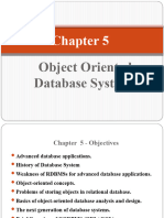 Chapter 5 Object Oriented Database Systems