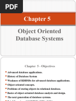 Chapter 5 Object Oriented Database Systems