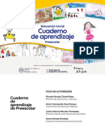 Cuaderno de Aprendizaje Preescolar - 2023