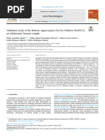 Validation Study of The Roberts Apperception Test For Children (RATC) in An Adolescents' Forensic Sample