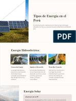 Tipos de Energia en El Peru