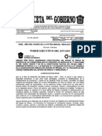 Gaceta de Gobierno Del 03/03/2008