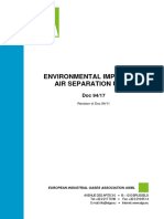 Environmental Impact of Air Seperation Unit, DOC094