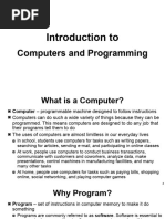 01 Introduction To Computers and Programming