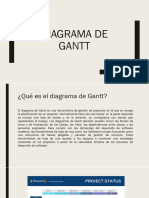 Diagrama de Gantt