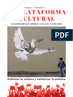 La Plataforma Cultural N° 7. 40 páginas.