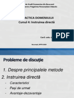 C1. DD - Metode - Instruire Directa