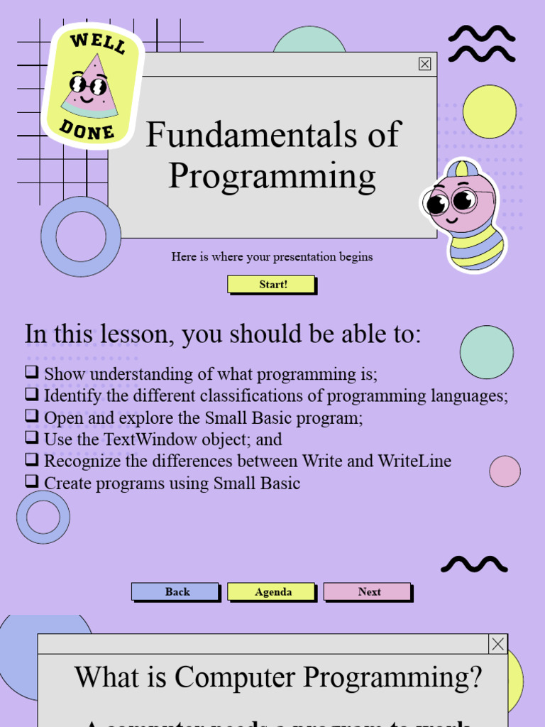 Grade 7 Fundamentals-Of-Programming. | PDF | Computer Program | Programming