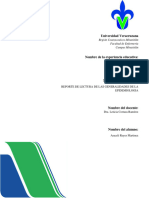 Reporte de Lectura Generalidades de La Epidemiologia-Comprimido