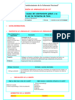 ACTIVIDAD DE APRENDIZAJE CUARTO GRADO