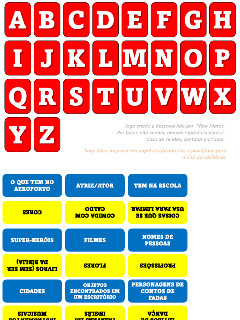 Jogo Stop | PDF