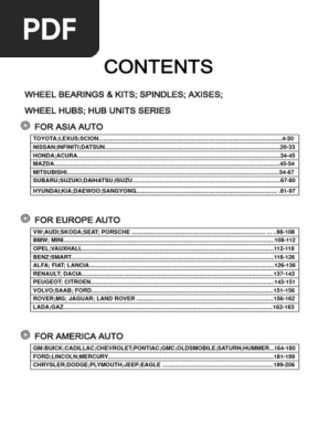 Bufa Todos Aplicacion Reten | PDF | Toyota | Vehicle Technology
