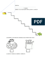 Evaluaciòn de Matemàtica Primer Grado.2022