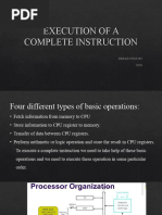 Execution of A Complete Instruction (Computer Organisation), Computer Science and Engineering, Vtu