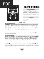 Deathbringer RPG: A Grimdark TTRPG Guide | PDF | Duel | Role Playing Games