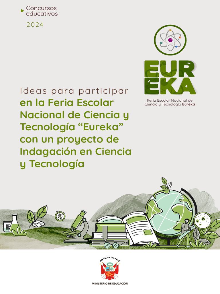 Ideas para la Feria Eureka 2024 | PDF | Educación primaria | Maestros