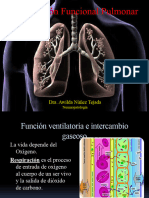 Evaluación Pulmonar Funcional