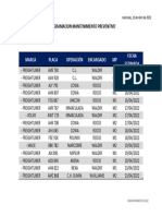 Programacion Mtto Preventivo