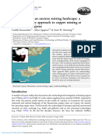 Reconstructing an Ancient Mining Landscape: A Multidisciplinary Approach to Copper Mining at Skouriotissa, Cyprus